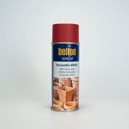 Spuitbus terracotte effect oriënt rood Belton 400 ml