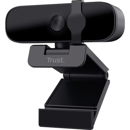 Trust Tanor - HD Webcam - Full HD 1080p - Bedraad - Met Webcam cover