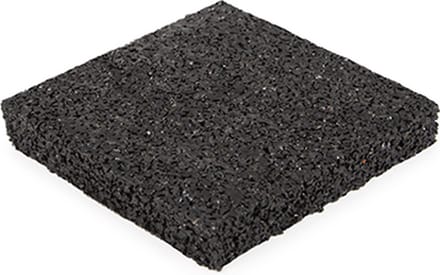 Rubbermagazijn - Rubber tegeldragers - 100 tegels - 10x10cm - Dikte 1,5 cm - Terrasdrager