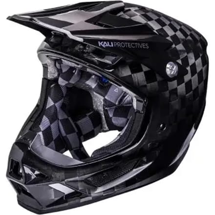 Koolstofhelm Kali Protectives Trinity