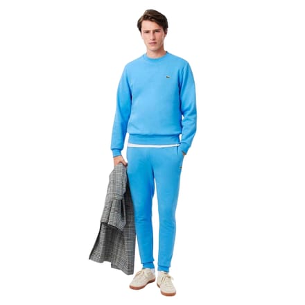 Lacoste Heren Biologisch Katoenen Joggers (Blauw)