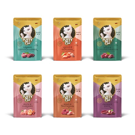 KITTY Cat Paté 6 x 85 g - Mixpakket III (6 Soorten)