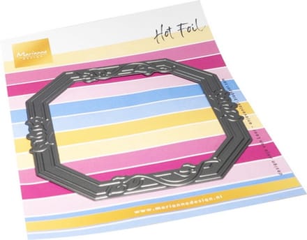 Marianne Design Craftable, Hot Foil – Anja’s Classic Octagon