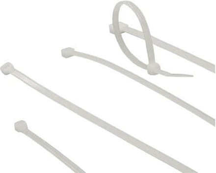 ACT Tie wraps | kabelbinders transparant, lengte 385 mm, breedte 4,8 mm CT1070