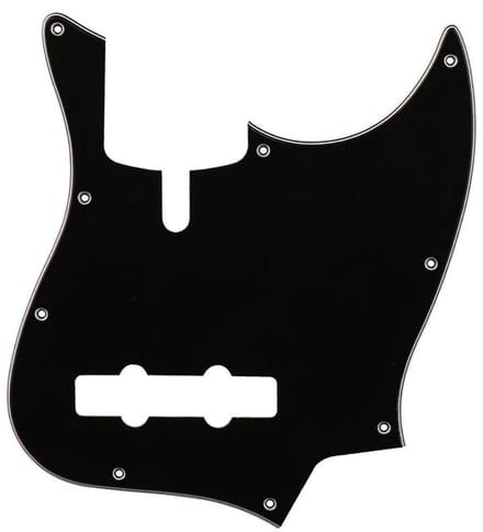 Boston M5V-410-B pickguard, Sire Marcus Miller V-series 5-string, 4 ply, black