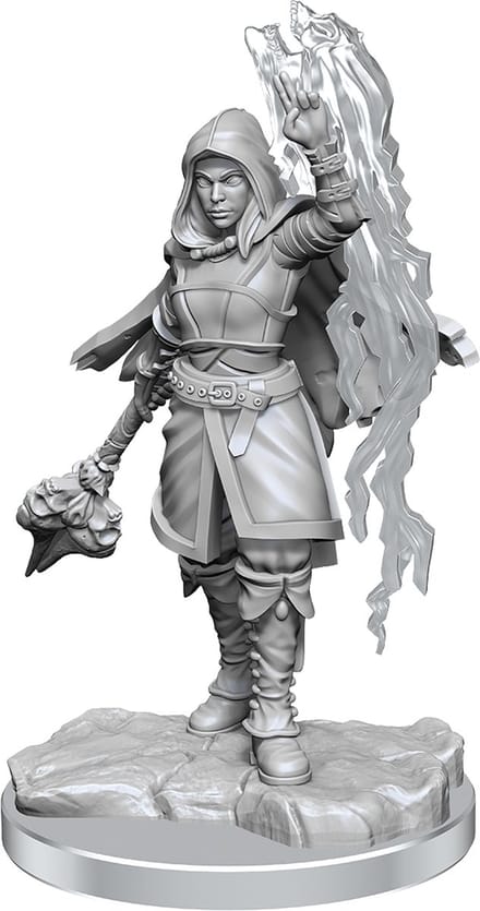 D&D Nolzur's Marvelous Miniatures Half-Elf Warlock Female