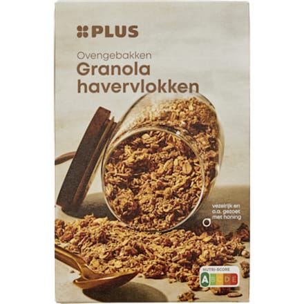 Granola naturel havervlokken