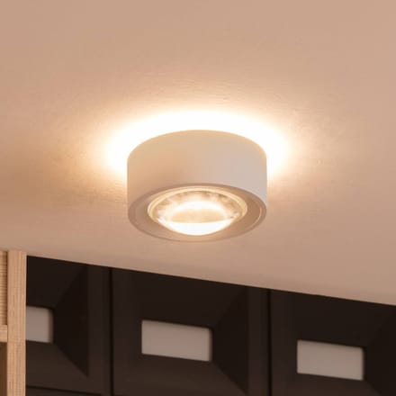 Arcchio LED plafondlamp Rotari, lens, 2-lamps, vast