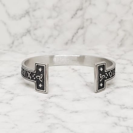 Mei's - Viking Old Runes - armband heren - runen - polsmaat verstelbaar
