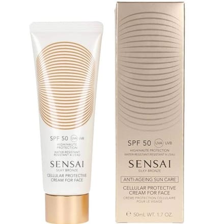 Sensai Cellular Protective Cream For Face Spf 50 Sensai - Silky Bronze Zonnebrandcrème