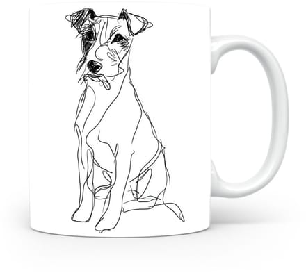 Beker Parson Russell Terriër