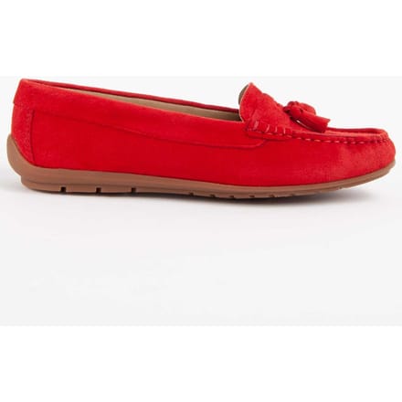 Mocasín De Piel Para Mujer. Purapiel Meilis3 103044 36 rood