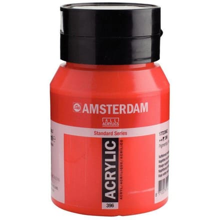 Amsterdam Standard Series Acrylverf Pot 500 ml Naftolrood Middel 396