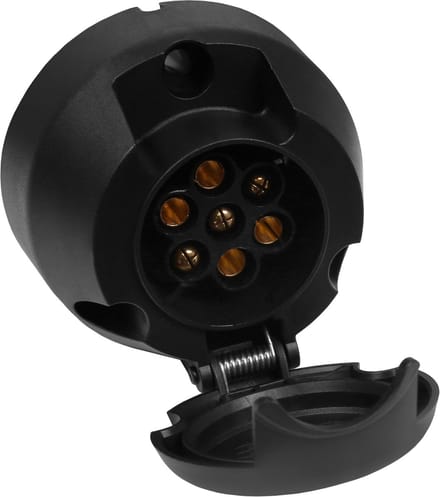 Kunststof 7 PIN / 12V stopcontact