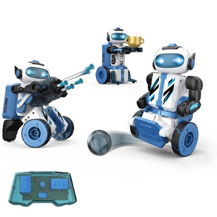 Jouets de construction STEM 4 en 1, robot spatial, blocs de construction éducatifs, 138 pièces, jouets de construction pour enfants 3in1