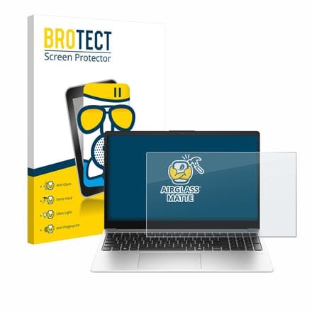 BROTECT - Screenprotector voor HP 250R G10 15.6" - Folie Beschermfolie Beschermglas matte