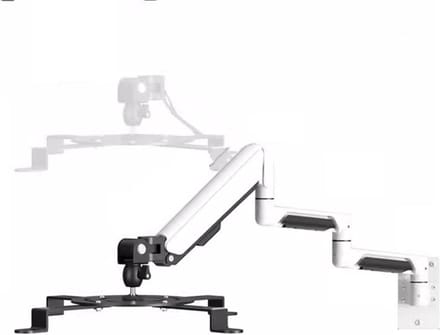 Projector Beugel - Ophangbeugel Muur - Thuisbioscoop Opzetten - Opvouwbaar Ontwerp - Universeel - Wit