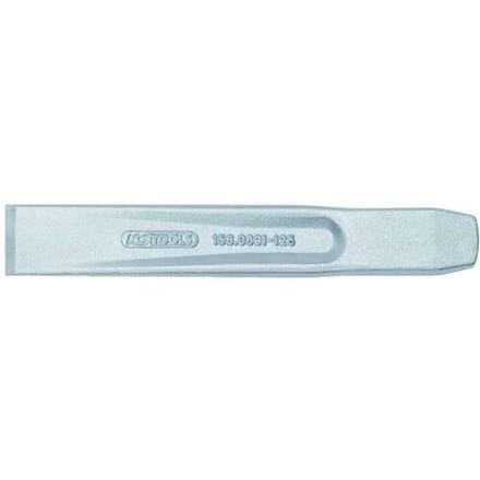 KS Tools Platte beitel, ovaal, 100 x 19 mm, zilver 156.0691