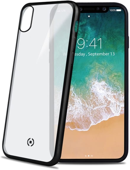 Celly Beschermhoes Laser Matt Iphone X/xs Zwart