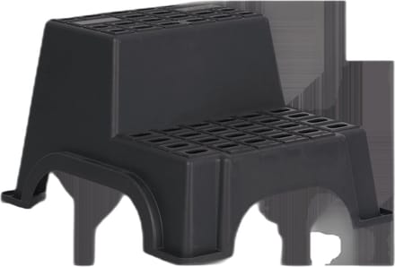 Milenco MGI Double Step Opstap - Zwart