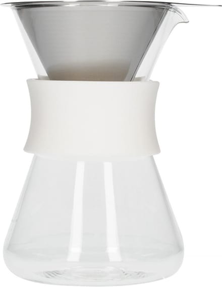 Hario - Glass Coffee Maker - White