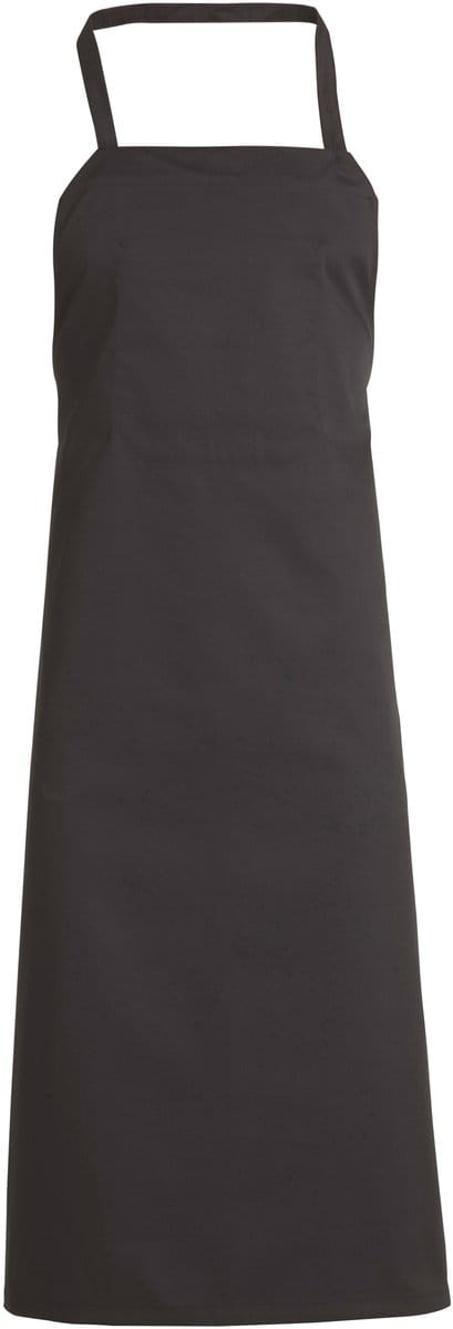 Kentaur Extra wide bib apron 31502-140 - Black - UNI
