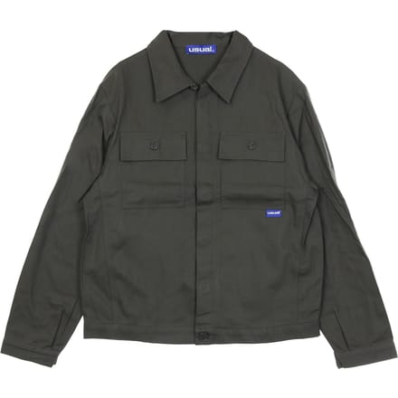 No Thanks Heren Workwear Jas Antraciet