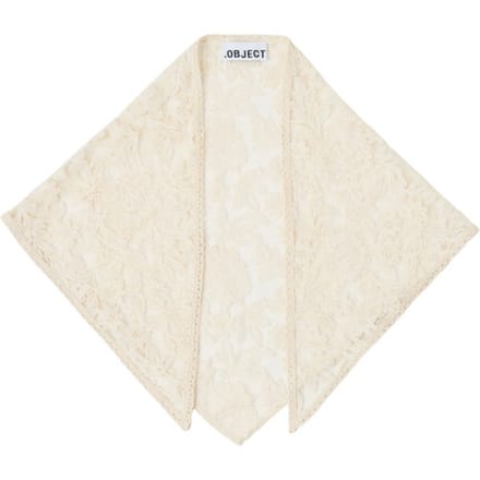 Object objalice lace scarf rep 23049768 white