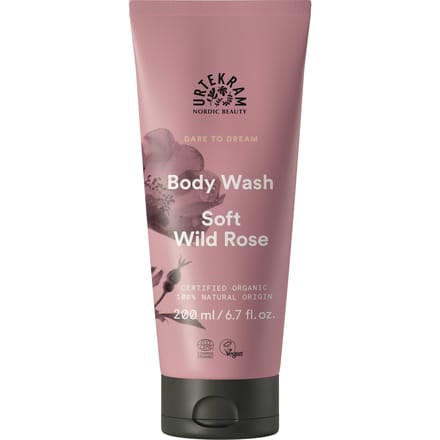Urtekram Soft Wild Rose Lichaamswas Reiniging Dames 200 ml