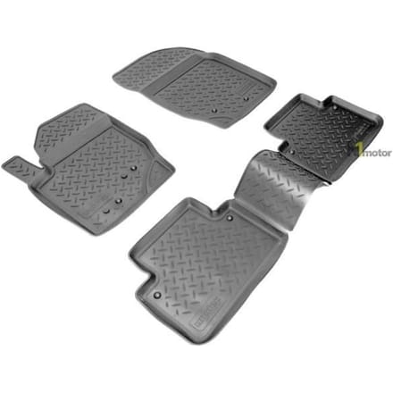 NORM Liners | Tapis De Sol En Caoutchouc TPE Toutes Saisones Pour Volvo XC90 2002-2015 noir
