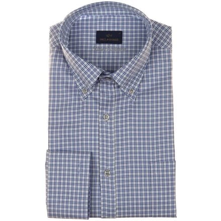 Paul & Shark Overhemd Silver Collection Cotton Twill Licht Blauw / male