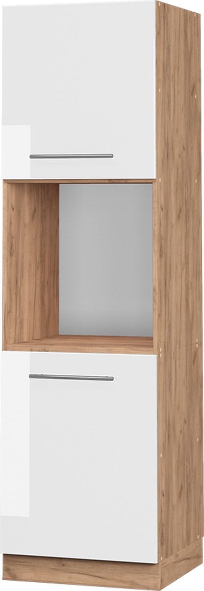 Vicco Fame-Line Ovenombouwkast – 60 cm open Wit Hoogglans