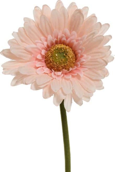Decoris Kunstbloem Gerbera polyester dia10-H50cm