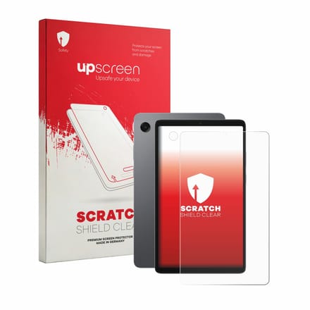upscreen - Screenprotector voor Samsung Galaxy Tab A11 8.7" (Voor+Camera) - Folie Beschermfolie transparant