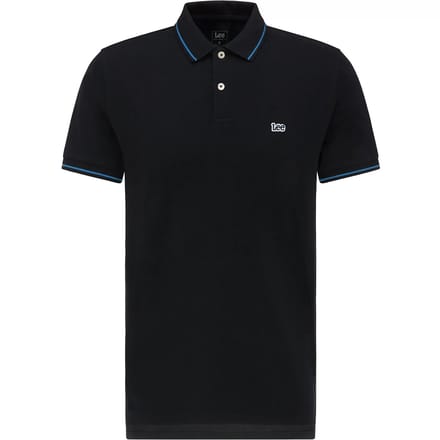 PIQUE POLO BLACK