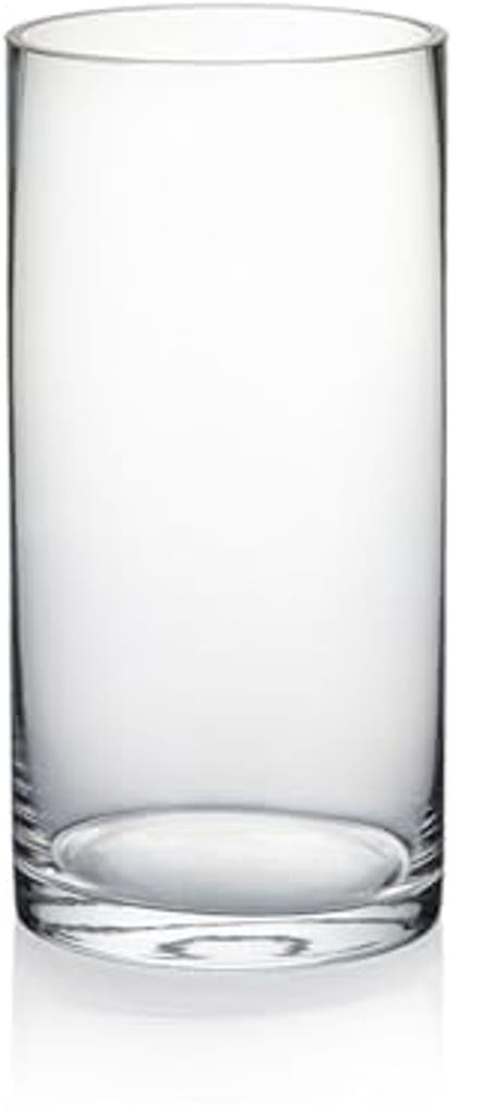 Cilinder Glazen Vazen 4 inch - 8 inch Hoogte