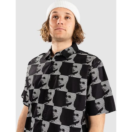 Globe Circuits Shirt zwart