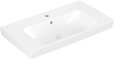 Villeroy & Boch Architectura - Wastafel 80x45 cm, met overloop, kraangat, alpine wit 4A878001