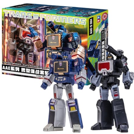 Transformatie Optimus Prime Kroning Starscream SG Soundwave Alpha Actie Elite Micro Spionnen Set Zoekers Elite Actiefiguren gray