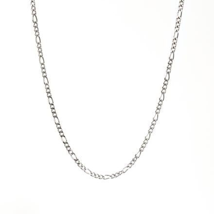 Marenca zilveren figaro schakel heren ketting (60cm)