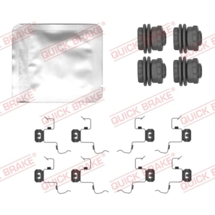 Toebehorenset, schijfremblok QUICK BRAKE 109-0156