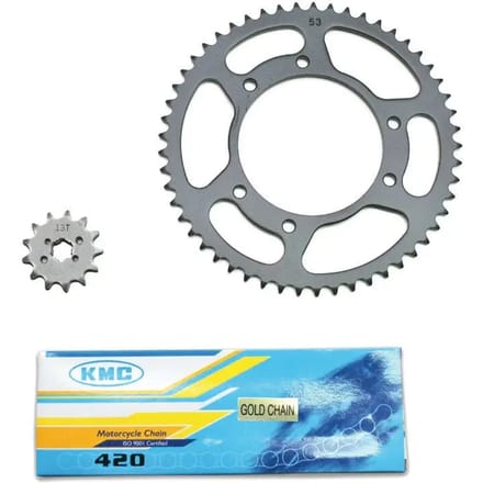 Kettingset P2R Derbi 50 Senda 2000>2001 420