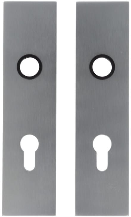 Binnendeurschild Alu. Invisible F1 Pc72