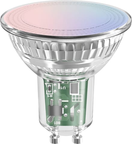 Calex Smart Outdoor Smart LED Lamp - GU10 - Slimme Bluetooth Mesh Bulb - RGB en Warm Wit Licht - 4.9W