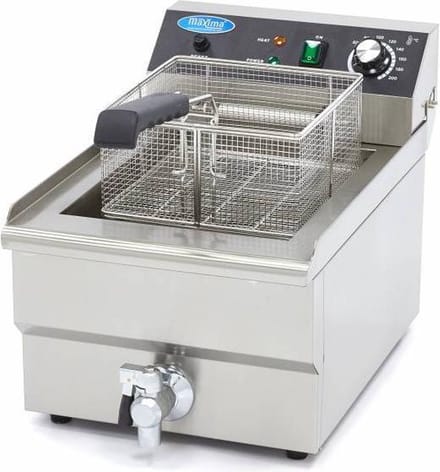 Frituurpan - 16 L - 1 Mand - met Tapkraan