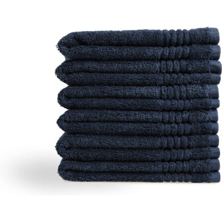 PHLOX Supreme Gastendoekjes 30x50 - set van 6 - Zware kwaliteit 600 g/m2 - Navy