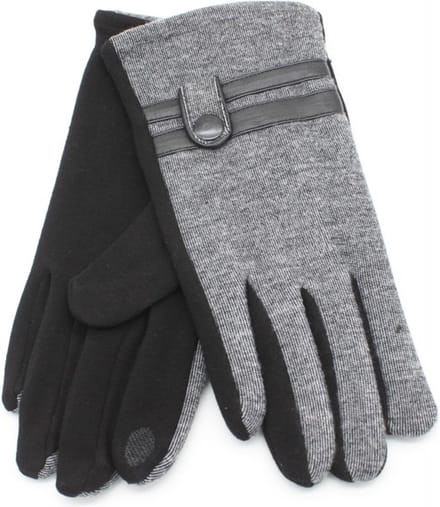 Handschoenen - Unisex - One Size - Touchscreen Tip - Grijs
