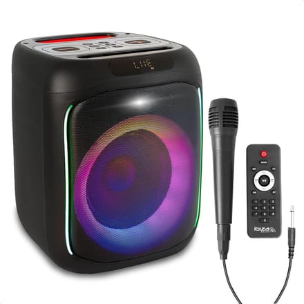 Draagbare Bluetooth Speaker 180W met Oplaadbare Batterij en Lichtshow