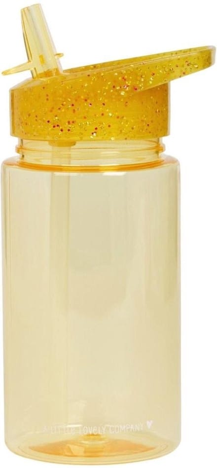 A Little Lovely Company - Drinkfles drinkbus - Glitter Goud