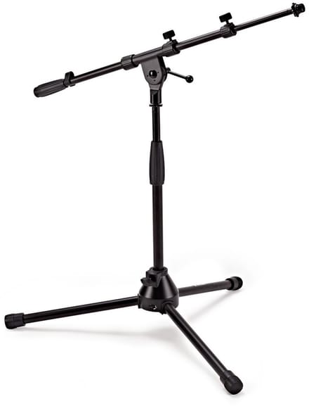 Trojan Pro Short Mic Stand with Telescopic Boom
